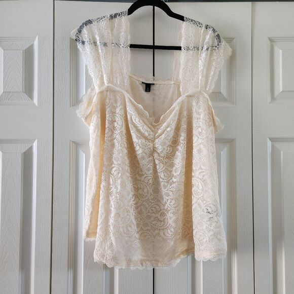 Torrid Women's Y2K Stretchy Sweetheart Neckline Cap Sleeve Camisole, Size 4X - Picture 1 of 5